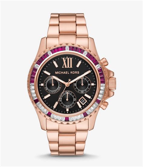 montre michael kors femme everest|michael kors chronograph.